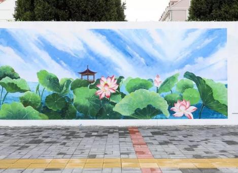 旺苍墙绘施工材料制作工艺说明