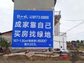旺苍墙体广告位置选择重要性