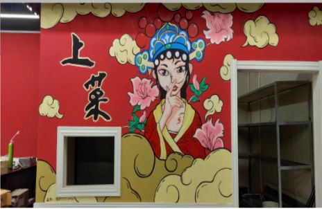 旺苍墙体彩绘的发展和应用