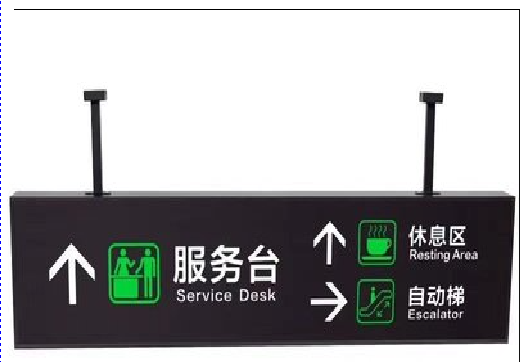 旺苍吊牌灯箱制作流程。