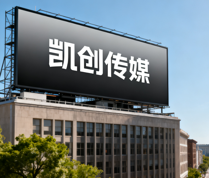 旺苍户外广告牌的设计与制作