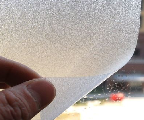 旺苍玻璃门外面粘广告用什么材料好？