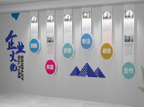 旺苍企业文化墙需要传递什么办公文化？